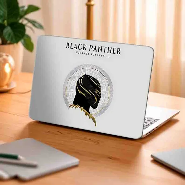 Bold_Black_Panther_Printed_Laptop_Skin_Premium_Vinyl