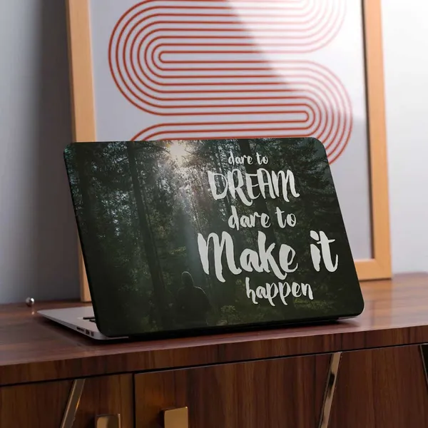 Inspiring_Dare_To_Dream_Printed_Laptop_Skin_Premium_Vinyl