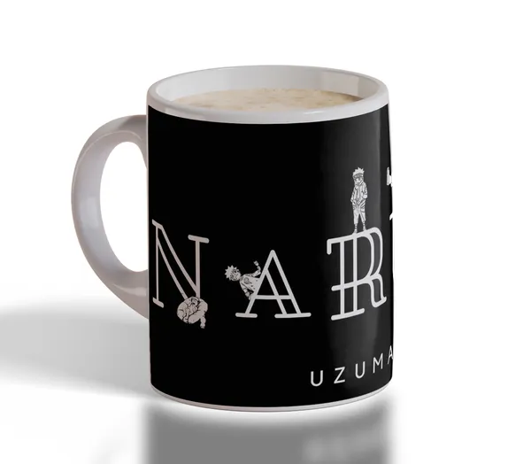 White_Bold_Naruto_Title_Coffee_Mug_Premium_Anime_Ceramic_For_True_Fans