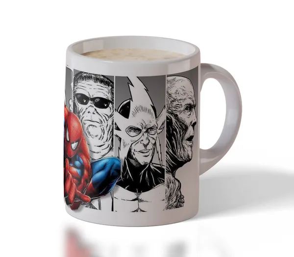 White_Bold_Anime_Spider_man_Coffee_Mug_Premium_Superhero_Ceramic_For_Marvel_Fans