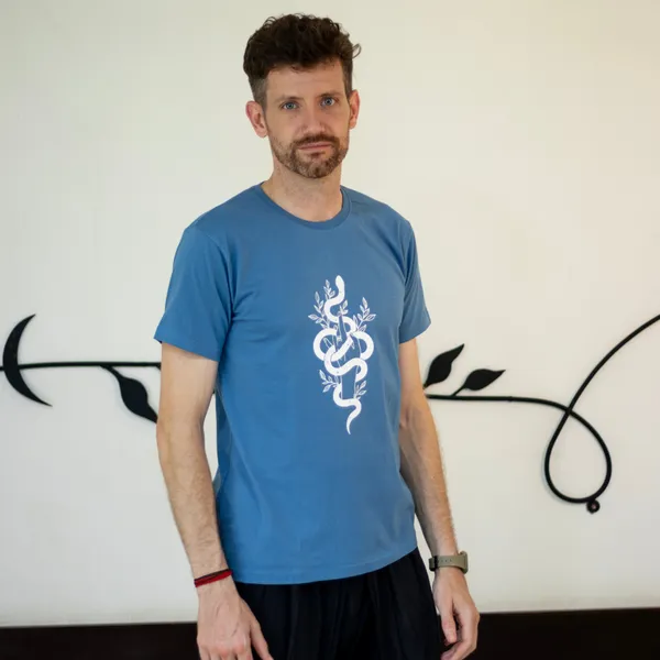 Blue_Mystical_Snake_Unisex_Azure_T_Shirt