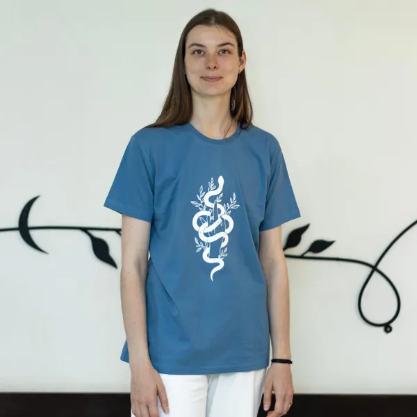 Blue_Mystical_Snake_Unisex_Azure_T_Shirt