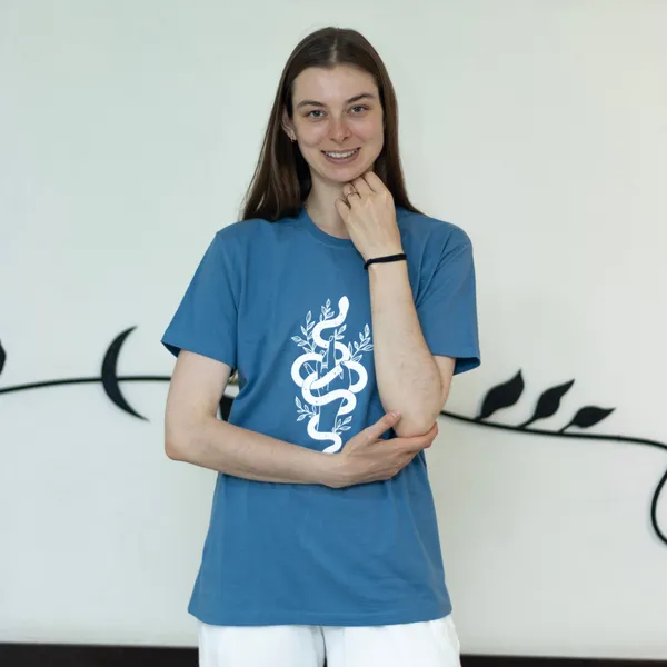 Blue_Mystical_Snake_Unisex_Azure_T_Shirt