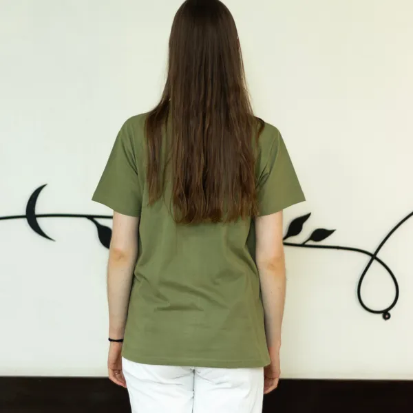 Olive_Mystical_Snake_Unisex_T_Shirt