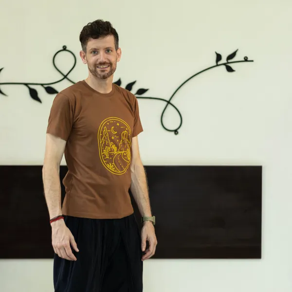 Brown_Desert_Night_Unisex_T_Shirt