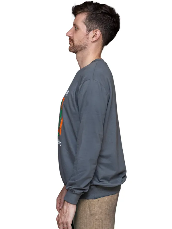 Gray_All_We_Need_Is_Love_Unisex_Steel_Sweatshirt
