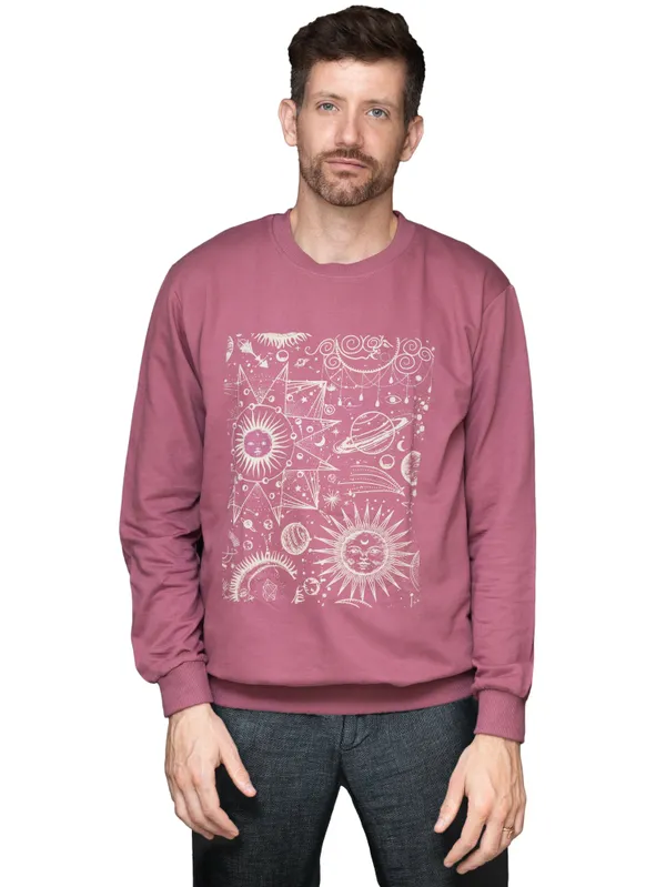 Rust_Rose_Cosmos_Unisex_Sweatshirt