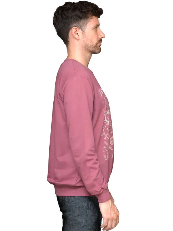 Rust_Rose_Cosmos_Unisex_Sweatshirt