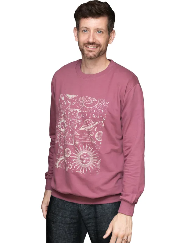 Rust_Rose_Cosmos_Unisex_Sweatshirt