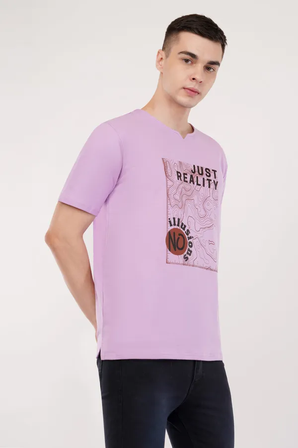 Lavender_No_Illusions_Unisex_Ghumat_Neck_Tshirt