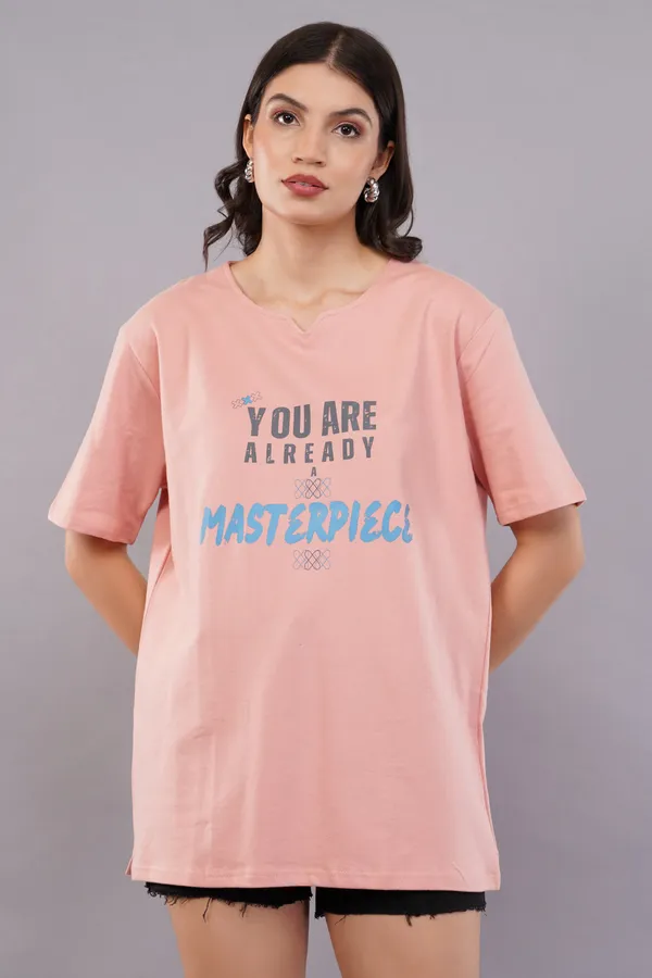 Dusty_Pink_Masterpiece_Unisex_Ghumat_Neck_Tshirt