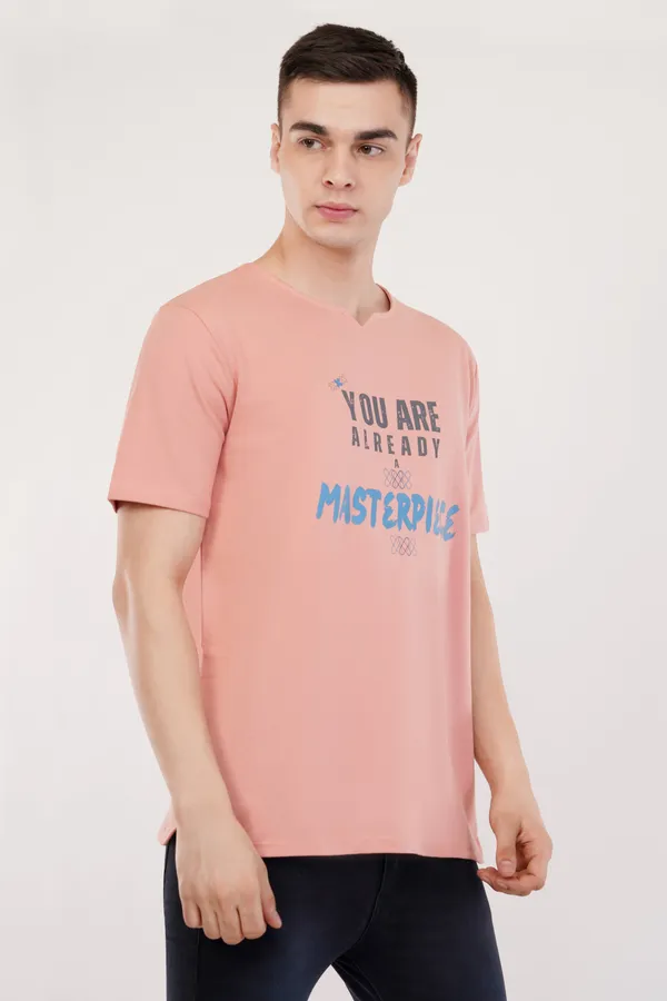 Dusty_Pink_Masterpiece_Unisex_Ghumat_Neck_Tshirt