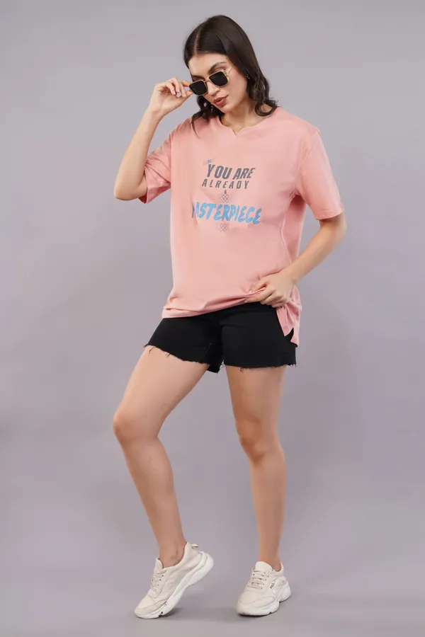 Dusty_Pink_Masterpiece_Unisex_Ghumat_Neck_Tshirt