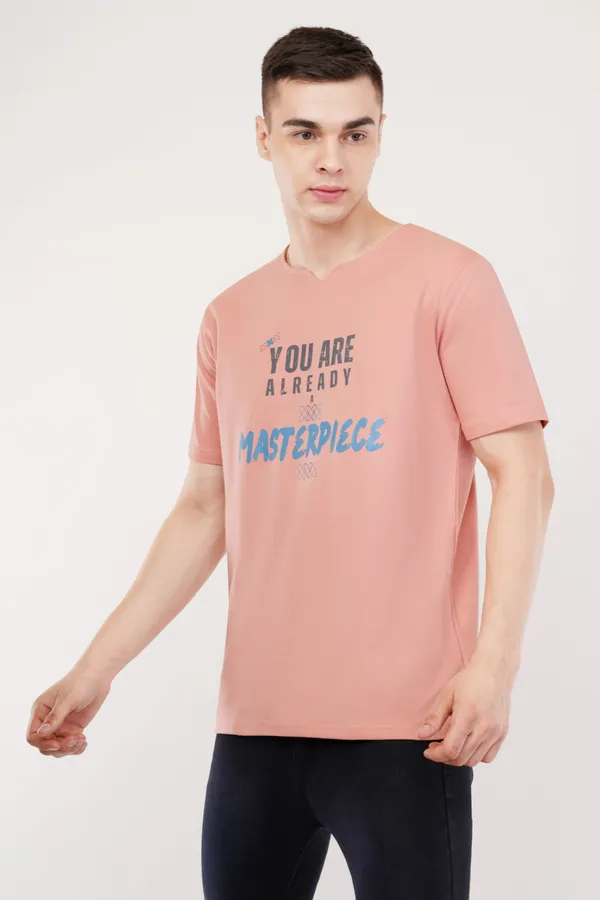 Dusty_Pink_Masterpiece_Unisex_Ghumat_Neck_Tshirt