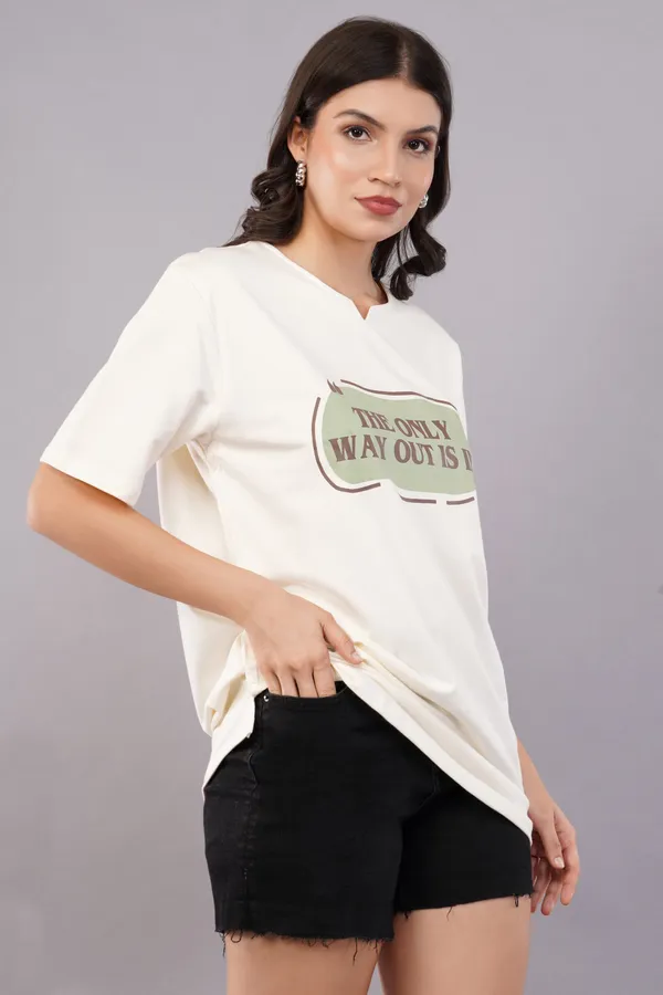 Off_White_Only_Way_Out_Is_In_Unisex_Antique_Ghumat_Neck_Tshirt