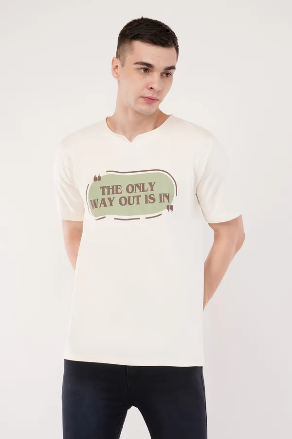 Off_White_Only_Way_Out_Is_In_Unisex_Antique_Ghumat_Neck_Tshirt