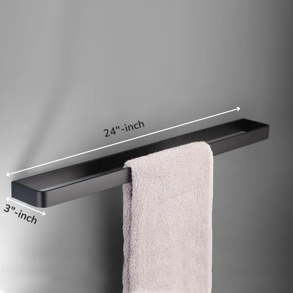 Matte_Black_Wall_Mounted_Heavy_Duty_Rust_&_Corrosion_Free_Aluminium_Towel_Bar_With_10_Years_Of_Warranty