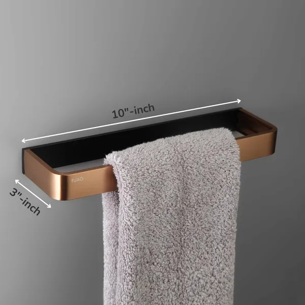 Brushed_Rose_Gold_Wall_Mounted_Heavy_Duty_Rust_&_Corrosion_Free_Aluminium_Towel_Ring_With_10_Years_Of_Warranty