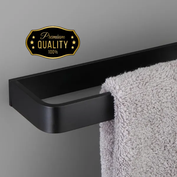 Matte_Black_Wall_Mounted_Heavy_Duty_Rust_&_Corrosion_Free_Aluminium_Towel_Ring_With_10_Years_Of_Warranty