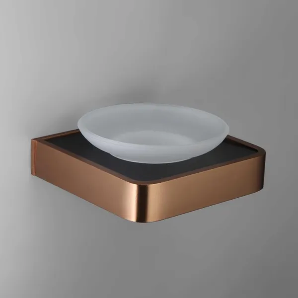 Brushed_Rose_Gold_Wall_Mounted_Heavy_Duty_Rust_&_Corrosion_Free_Aluminium_Soap_Dish_With_10_Years_Of_Warranty