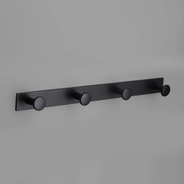 Matte_Black_Wall_Mounted_Heavy_Duty_Rust_&_Corrosion_Free_Aluminium_Robe_Hook_With_10_Years_Of_Warranty