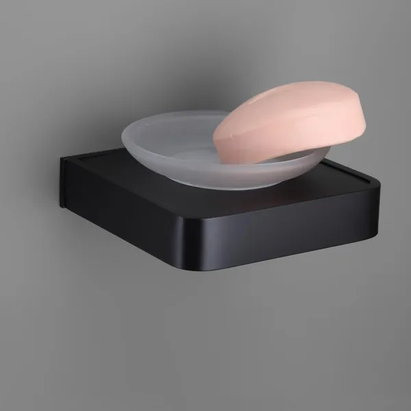 Matte_Black_Wall_Mounted_Heavy_Duty_Rust_&_Corrosion_Free_Aluminium_Soap_Dish_With_10_Years_Of_Warranty