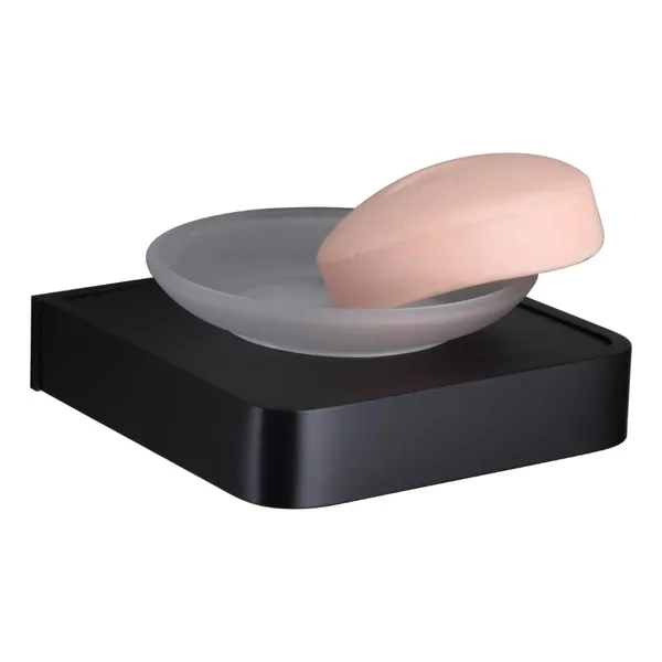 Matte_Black_Wall_Mounted_Heavy_Duty_Rust_&_Corrosion_Free_Aluminium_Soap_Dish_With_10_Years_Of_Warranty