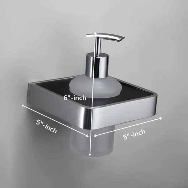 Matte_Chrome_Wall_Mounted_Heavy_Duty_Rust_&_Corrosion_Free_Aluminium_Soap_Dispenser_With_10_Years_Of_Warranty