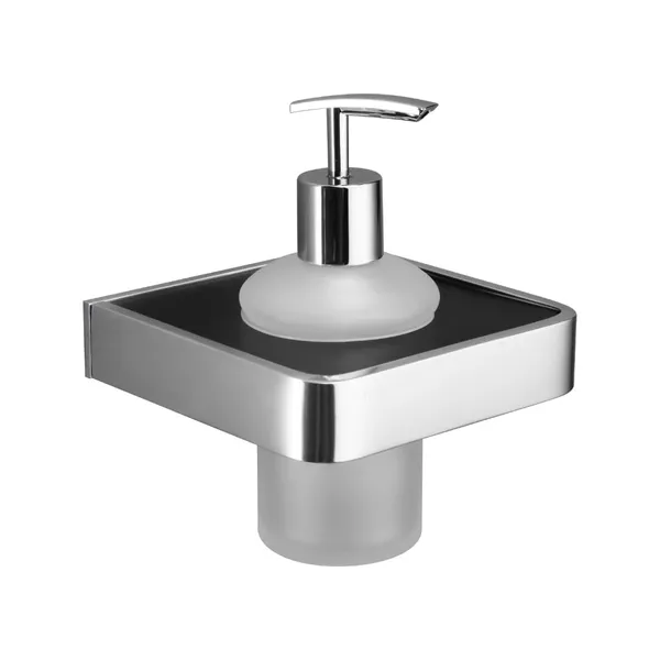 Matte_Chrome_Wall_Mounted_Heavy_Duty_Rust_&_Corrosion_Free_Aluminium_Soap_Dispenser_With_10_Years_Of_Warranty