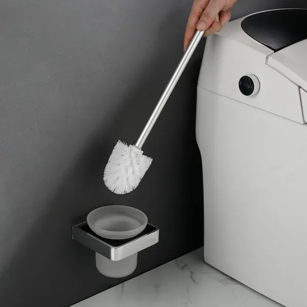 Matte_Chrome_Wall_Mounted_Heavy_Duty_Rust_&_Corrosion_Free_Aluminium_Toilet_Brush_Holder_With_10_Years_Of_Warranty