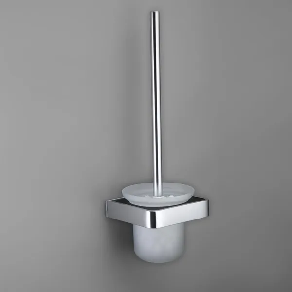 Matte_Chrome_Wall_Mounted_Heavy_Duty_Rust_&_Corrosion_Free_Aluminium_Toilet_Brush_Holder_With_10_Years_Of_Warranty