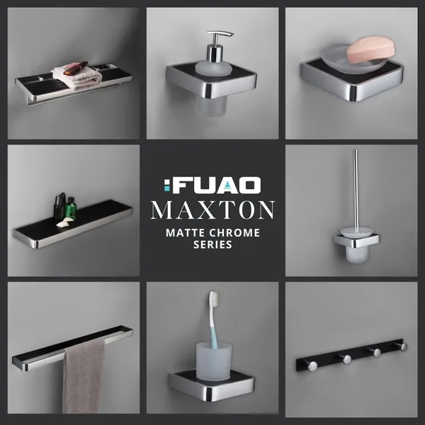 Matte_Chrome_Wall_Mounted_Heavy_Duty_Rust_&_Corrosion_Free_Aluminium_Towel_Rack_With_10_Years_Of_Warranty