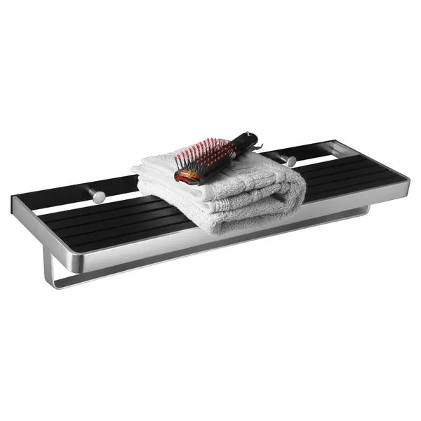 Matte_Chrome_Wall_Mounted_Heavy_Duty_Rust_&_Corrosion_Free_Aluminium_Towel_Rack_With_10_Years_Of_Warranty