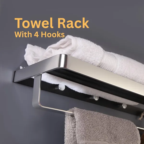 Matte_Chrome_Wall_Mounted_Heavy_Duty_Rust_&_Corrosion_Free_Aluminium_Towel_Rack_With_10_Years_Of_Warranty
