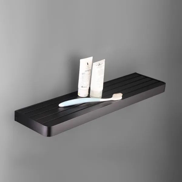 Matte_Black_Wall_Mounted_Heavy_Duty_Rust_&_Corrosion_Free_Aluminium_Bathroom_Shelf_With_10_Years_Of_Warranty