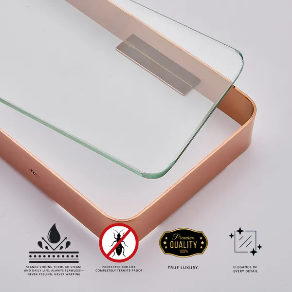 FUAO_Premium_Luxury_Bathroom_Glass_Shelf_Wall_Mounted_|_SUS_304_Grade_Frame_|_Toughened_Glass_|_100%_Rust_Proof_Shower_&_Washbasin_Shelf_|_Chrome,_Gold,_Rose_Gold_&_Matte_Black_(1,_Rosegold)