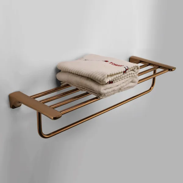 FUAO_Wall_Mounted_Bathroom_Towel_Rack_with_Top_Shelf_&_Hanging_Bar_|_SUS_304_Grade_Stainless_Steel_|_100%_Rust_Proof_|_Matte_Black,_Chrome_&_Rose_Gold_|_Premium_Hotel_Style_Organiser_(1,_Rosegold)