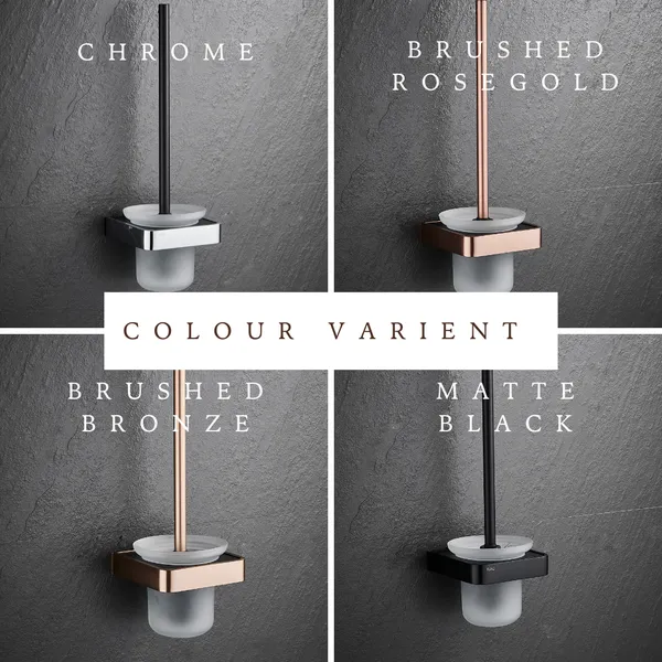 FUAO_Maxton_Series_Toilet_Brush_Holder,_Wall_Mounted,_Rust_Proof_&_Corrosion_Free,_Heavy-Duty_Bathroom_Cleaner_Holder,_Hygienic_&_Space-Saving_(Chrome_Glossy)