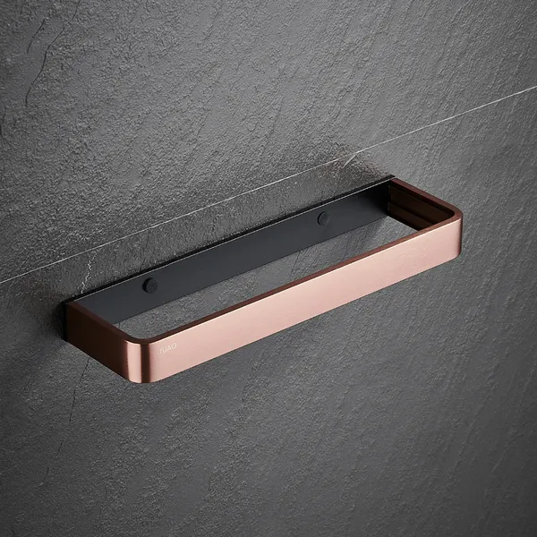 FUAO_Maxton_Series_Towel_Ring_|_Wall_Mounted,_Rust_Proof_&_Corrosion_Free,_Heavy-Duty_Bathroom_Hand_Towel_Holder_|_Elegant_Modern_Design_|_Chrome,_Brushed_Gold_&_Matte_Black_(Brushed_Rosegold_NEW)