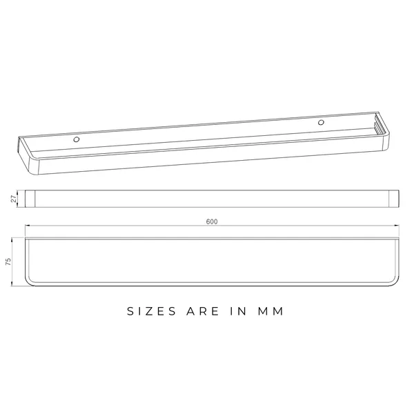 FUAO_Premium_Maxton_Series_Towel_Bar_24_Inch_|_Wall_Mounted,_Rust_Proof_&_100%_Corrosion_Free,_Heavy-Duty_Bathroom_Accessory_|_Available_in_Chrome,_Brushed_Gold_&_Matte_Black_(Brushed_Bronze)