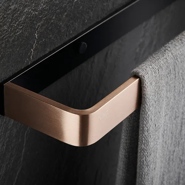 FUAO_Maxton_Series_Towel_Ring_|_Wall_Mounted,_Rust_Proof_&_Corrosion_Free,_Heavy-Duty_Bathroom_Hand_Towel_Holder_|_Elegant_Modern_Design_|_Chrome,_Brushed_Gold_&_Matte_Black_(Brushed_Bronze)