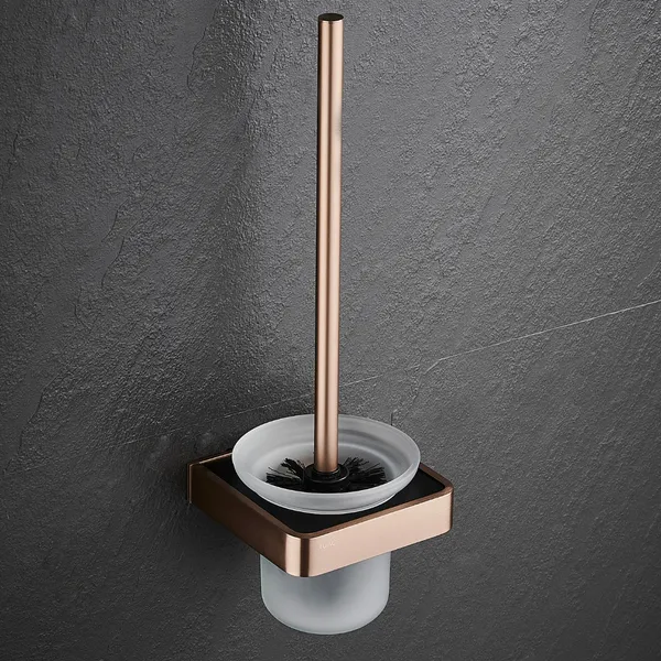 FUAO_Maxton_Series_Toilet_Brush_Holder,_Wall_Mounted,_Rust_Proof_&_Corrosion_Free,_Heavy-Duty_Bathroom_Cleaner_Holder,_Hygienic_&_Space-Saving_(Brushed_Bronze)
