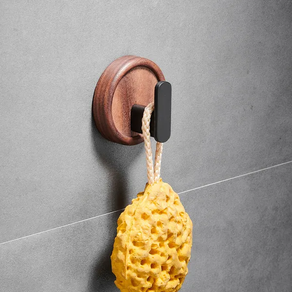 FUAO_Luxury_Aluminium_&_Solid_Wood_Adhesive_Robe_Hook_|_Drill-Free_Wall_Hook_for_Bathroom_&_Home_|_Waterproof_Rust-Proof_Towel_Hook_|_Heavy-Duty_Adhesive_Hanger_for_Towels,_Robes_&_Essentials