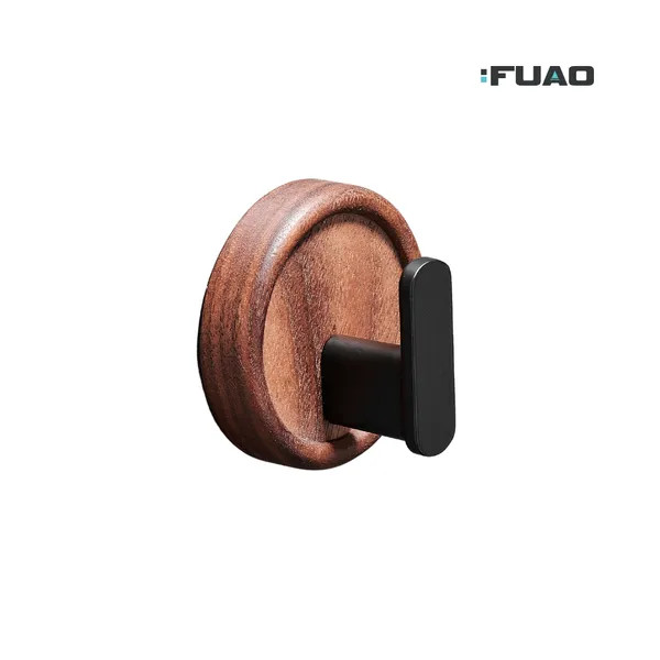 FUAO_Luxury_Aluminium_&_Solid_Wood_Adhesive_Robe_Hook_|_Drill-Free_Wall_Hook_for_Bathroom_&_Home_|_Waterproof_Rust-Proof_Towel_Hook_|_Heavy-Duty_Adhesive_Hanger_for_Towels,_Robes_&_Essentials