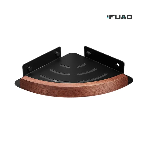 FUAO_Luxury_Bathroom_Corner_Shelf_for_Shower_|_Aluminium_&_Solid_Wood_Rust-Proof_Wall_Mounted_Storage_Rack_|_Premium_Corner_Shelf_for_Toiletries,_Shampoo,_Conditioner,_Bathroom_Essentials