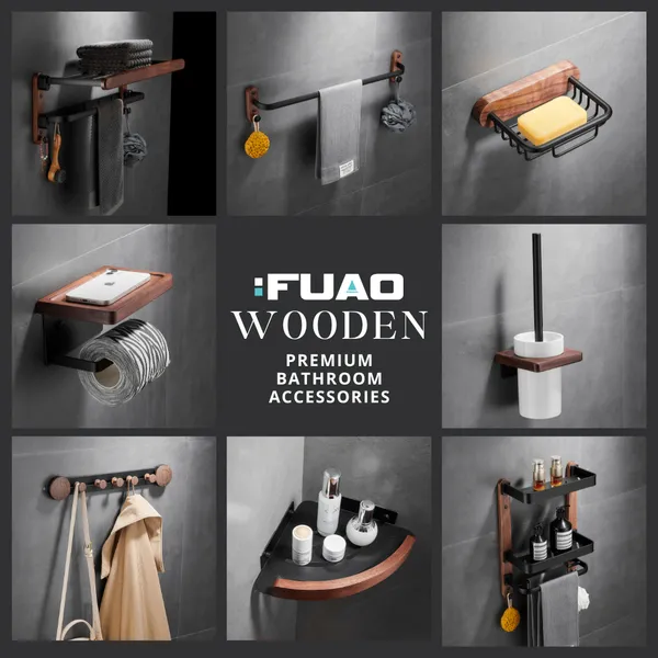 FUAO_Luxury_Hand_Towel_Holder_for_Bathroom_&_Kitchen_|_Premium_Aluminium_&_Solid_Wood_|_Rust-Proof,_Termite-Free,_Colour-Stable_|_Wall_Mounted_Towel_Hanger_for_Washbasin,_Sink_&_Vanity_Areas