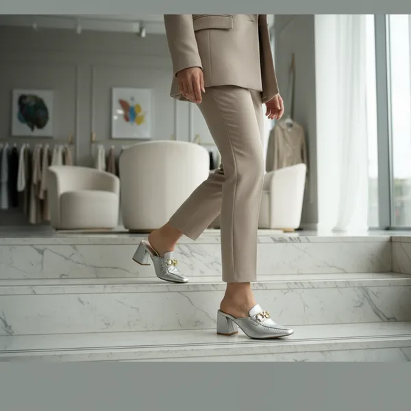 Silver_Croc-Embossed_Block_Heel_Mule_With_Gold_Buckle_Square_Toe_Shape