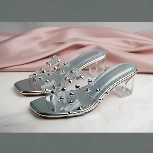 Argenté_Aura_Studded_Crystal-Heel_Mules_–_Silver