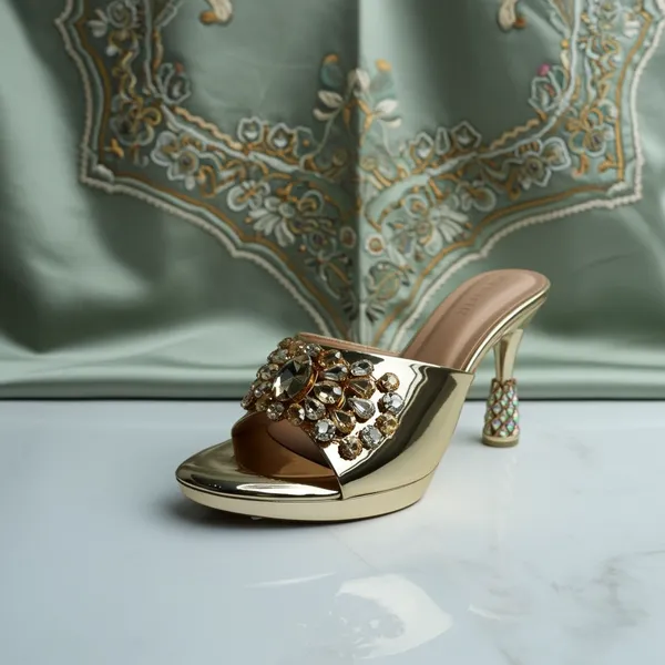 Aurelia_Crystal_Embellished_Luxury_Mule_Heels_–_Gold_Finish_|_PU_Synthetic_Party_Wear_Heels_for_Women
