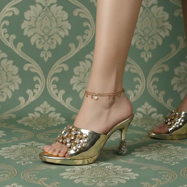 Aurelia_Crystal_Embellished_Luxury_Mule_Heels_–_Gold_Finish_|_PU_Synthetic_Party_Wear_Heels_for_Women